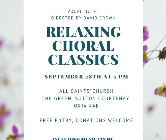 Relaxing Choral Classics